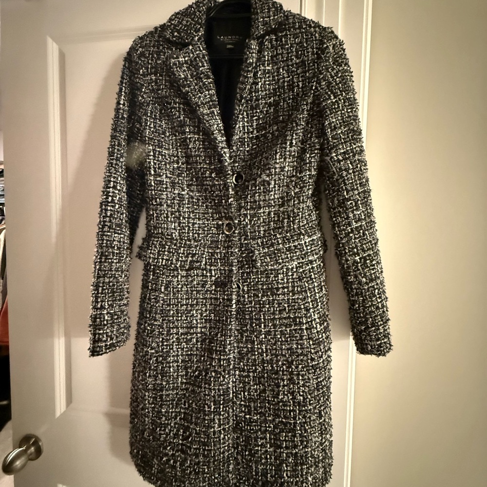 Tweed Blazer Coat